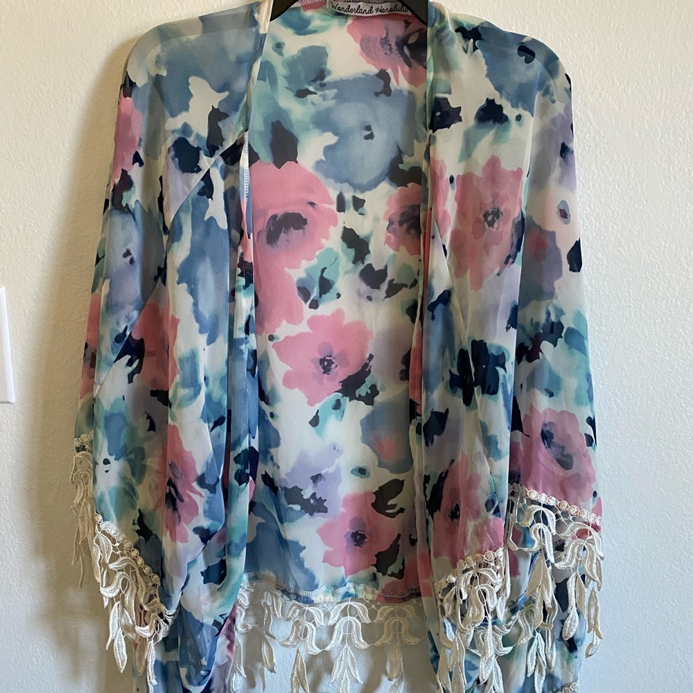 Floral kimono